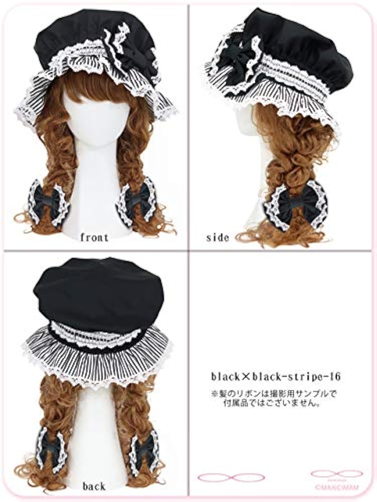 MAM MAXICIMAM アラモードなメイドさんのストライプキャンディーJSK 8W1028 アラモードなメイドさんのストライプキャンディーJSK